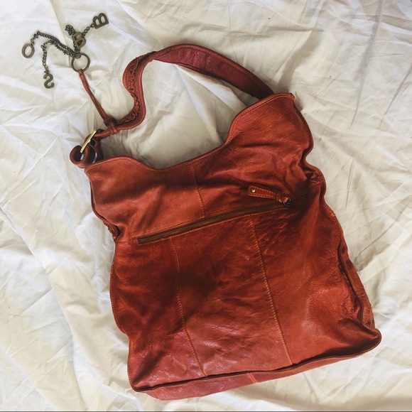 Barbarossa Italian Leather Hobo Large Shoulder Bag - Picture 14 of 15